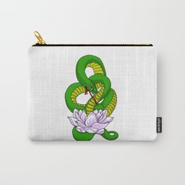 Serpent and lotus Carry-All Pouch