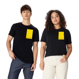 Yellow color less is more, happy summer design T Shirt