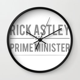 Rick Astley Wall Clocks For Any Decor Style Society6