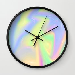 Nood Tune Wall Clock | Daydreaming, Dreamer, Colorrainbow, Imagine, Physic, Psychedelic, Intuitiveart, Digital, Feeling, Dream 