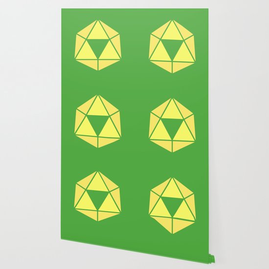 Zelda Triforce D20 Wallpaper By Minimalistmarco Society6