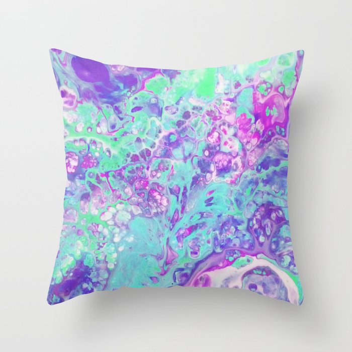 Marble Color Throw Pillow