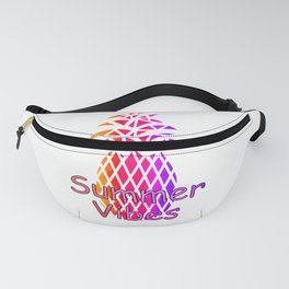 Summer Vibes Pineapple Fanny Pack