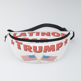 Latinos Para Trump - Pro Trump US 2020 Election Design Fanny Pack