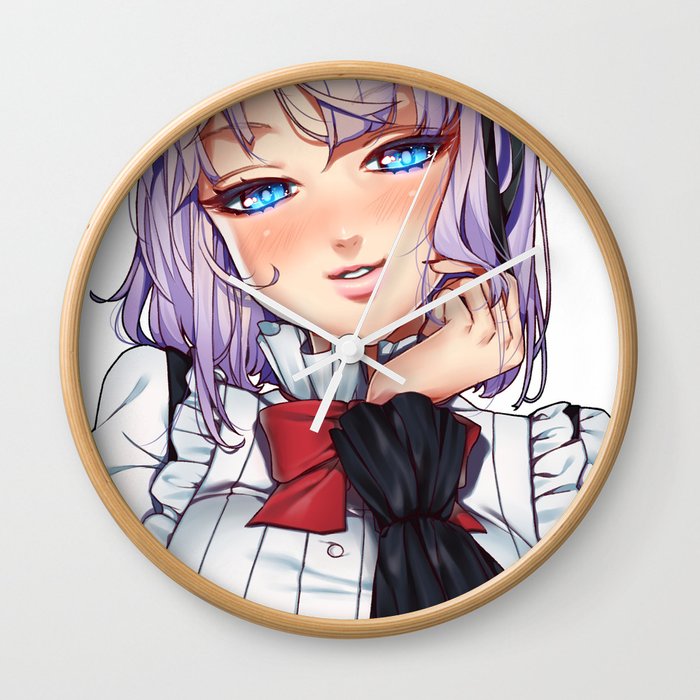 Wallpaper Hotaru Shidare Dagashi Kashi Wall Clock By Rakkou Society6 For Android Free