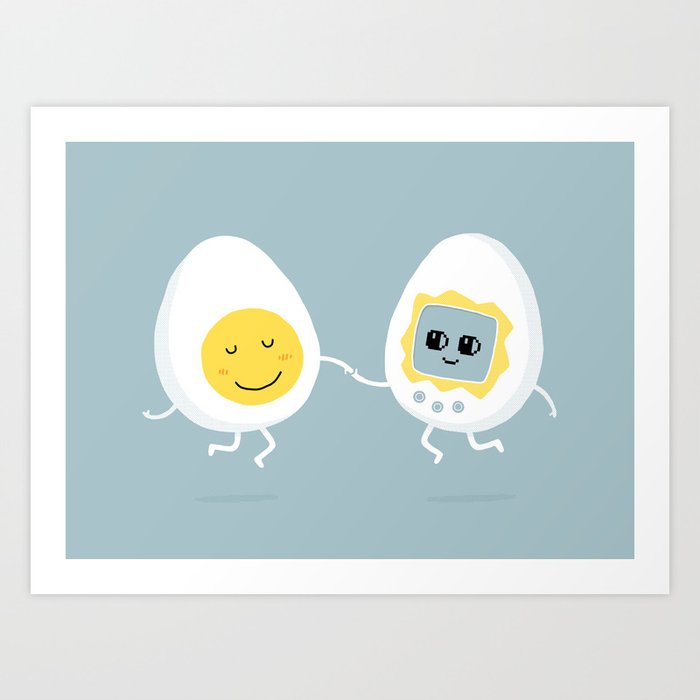 love-is-blind-friendship-closes-its-eyes-art-print-by-mogumogu-society6