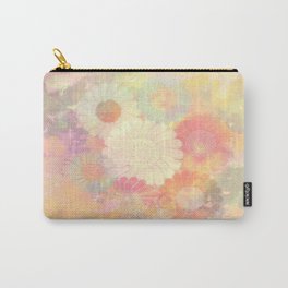 floral painterly effect Carry-All Pouch | Graphicdesign, Summer, Beauty, Abstract, Flower, Beautiful, Design, Plant, Decoration, Season 
