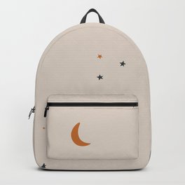 Moon and Stars, Nursery Art Backpack | Astronomy, Moon, Space, Spiritual, Blackandwhite, Galaxy, Graphicdesign, Tumblr, Sunandmoon, Sun 