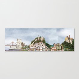 Lisboa landscape Canvas Print