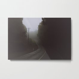 Mountain Road Metal Print | Landscape, Nature, Digital, Photo 