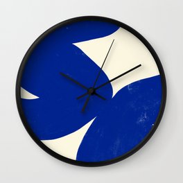 Abstract016 Wall Clock | Elegant, Simple, Minimal, Minimalism, Contemporary, Modern Art, Modern, Line, Painting, Balance 