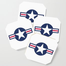 US Air-force plane roundel Coaster