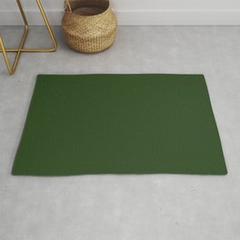 Simply Solid - Dark Forest Green Rug