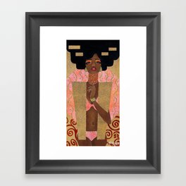 Klimt's Judith Gerahmter Kunstdruck