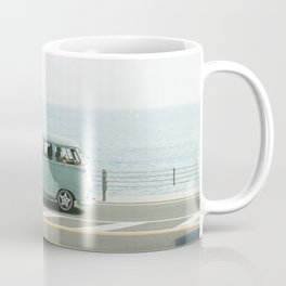 Teal Minivan Coffee Mug | Cars, Road, Van, Trip, Minibus, Street, Teal, Minivan, Vacation, Photo 