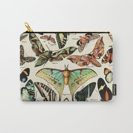 Papillon I Vintage French Butterfly Charts by Adolphe Millot Carry-All Pouch | Adolphemillot, Colourful, Illustration, Biology, Zoology, Butterflies, Planetearth, Animal, Science, Vintage 