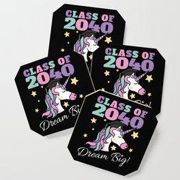 Girls Class of 2040 Grow With Me Magical Unicorn Coaster