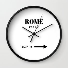 Rome Art Italy Poster Rome Wall Art Travel Art Fashion Poster Black And White Modern Home Decor Wall Clock | Graphicdesign, Fashion, Italy, Romeprint, Italiandecor, Designerposter, Luxury, Europe, Italian, Cityscape 