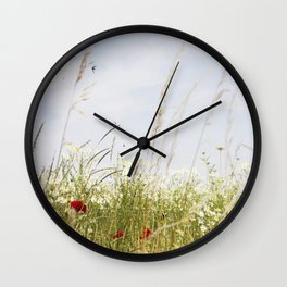 Poppy Wall Clock