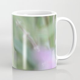 An Allen's Hummingbird Amid Mexican Sage Coffee Mug | Digital, Mexicansage, Laverneca, Hummingbird, Nature, Bird, Gray, Color, Photo, Salvialeucantha 