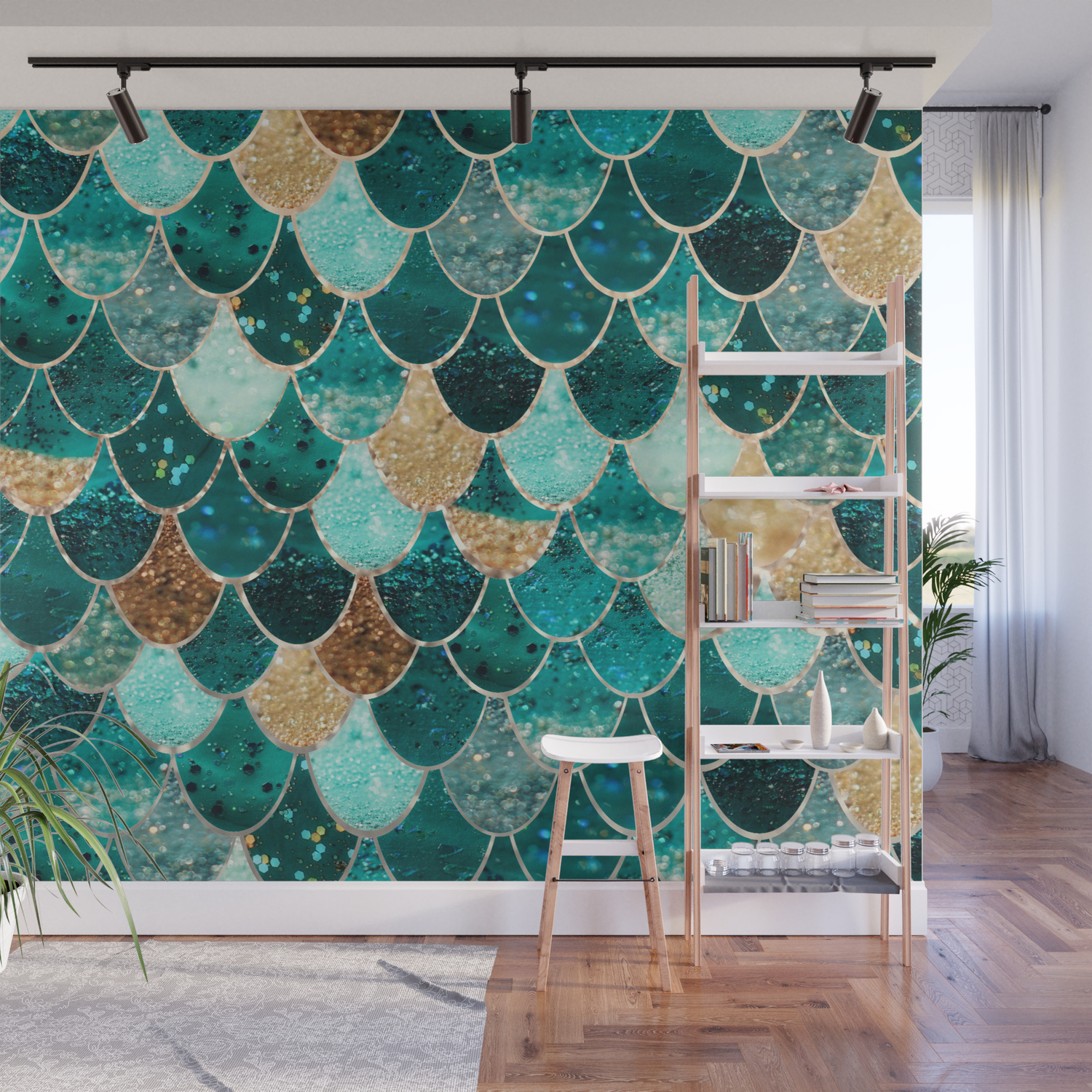 Really Mermaid Wall Mural By Monikastrigel Society6