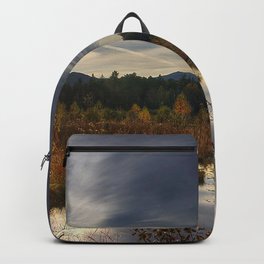 utumn lake forest nature Backpack | Utumn, Nature, Forest, Lake, Graphicdesign 