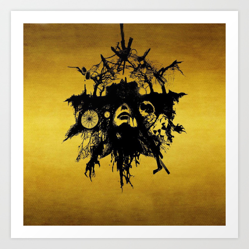 Dream Catcher Evil Art Print By Ablaidaco Society6
