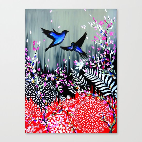 New Zealand Abstract Design Canvas Print By Cathyjacobs Society6
