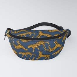 Tigers (Navy Blue and Marigold) Fanny Pack