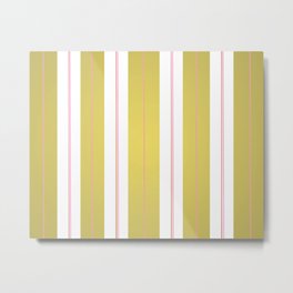 Golden and pink stripes Metal Print | Stripesgraphic, Minimalstripes, Stripes, Pink, Stripesdesign, Digital, Graphicdesign, Lines, Minimallines, Gold 