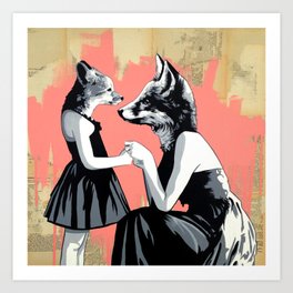 Mother Daughter Art Prints For Any Decor Style Society6