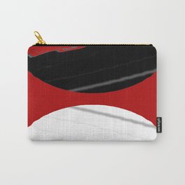 red black white grey abstract digital painting Carry-All Pouch | Grey, Gris, Black, Pintura, Black And White, Red, Arte, Vermelho, White, Digital 