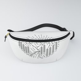 Mountain and River Fanny Pack