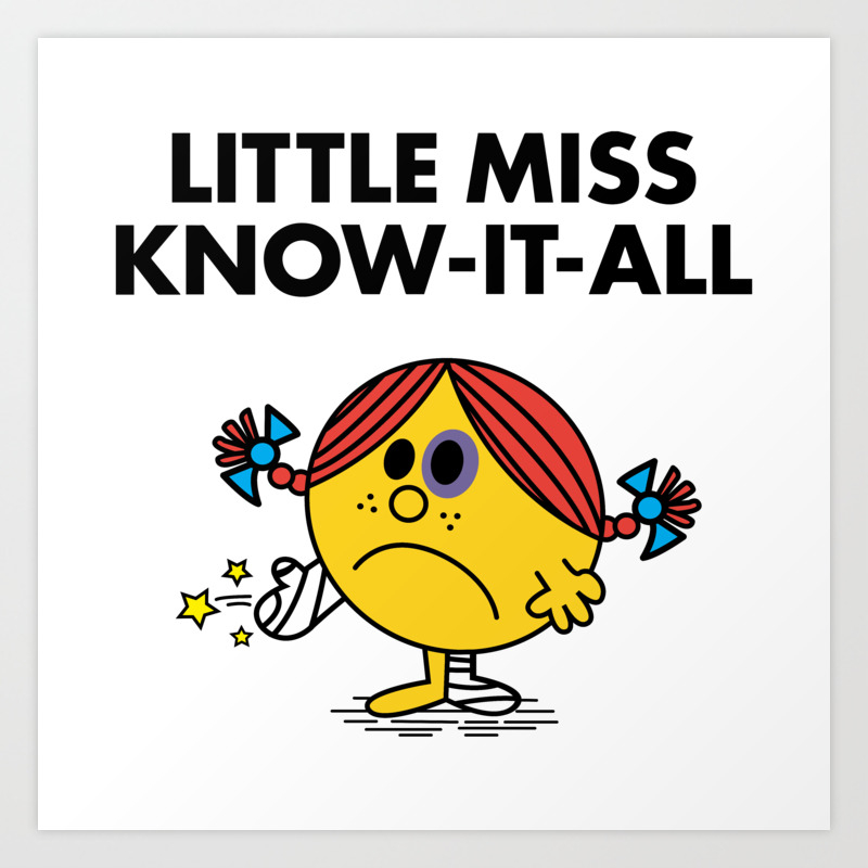 Know It All Art Print By Toy Soldier Society6