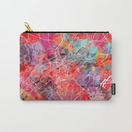 Birmingham map Alabama painting 2 Carry-All Pouch