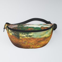 Trees and Shadows in New England Fanny Pack