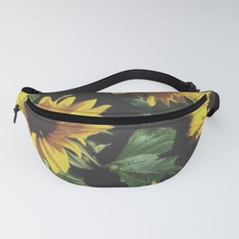 Vintage Sunflowers Fanny Pack