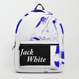 Jack White Backpack | Electro, Rock, Boardinghousereach, Whoswithme, Name, Blanik, Black, Rockmusic, Men, Jack 