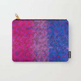 With Bi Pride Carry-All Pouch