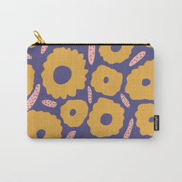 sunflower Carry-All Pouch | Colourful, Modern, Digital, Paniting, Shapes, Minimalist, Geometric, Curated, Flowers, Flower 