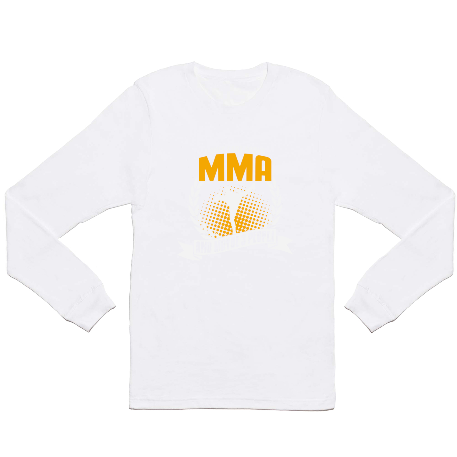 Funny Mma Tee Xmas Present Long Sleeve T Shirt by Shirtasm | Society6