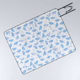 Umbrella Pattern Picnic Blanket