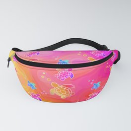 Tropical Sea Turtles Fanny Pack