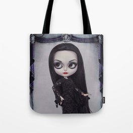 Morticia Addams Tote Bag