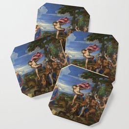Titian (Tiziano Vecelli) "Bacchus and Ariadne", 1520-1523 Coaster