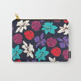 Florals Carry-All Pouch | Graphic, Flowers, Vectos, Floral, Graphicdesign, Flower 