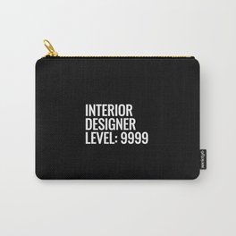 Interior Designer Carry-All Pouch | Interior Designer, Mathematics, Draftsman, Hut, Architects, Spring Colours, Typography, Engineer, Graphicdesign, Veridian 