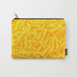 Tasty Italian Traditional Pasta Pattern Carry-All Pouch | Food, Graphicdesign, Digital, Elegant, Abstract, Tasty, Spaghetti, Yellow, Vintage, Italian 