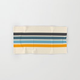 Vintage Retro Stripes Hand & Bath Towel | Style, Blue, Love, Timeless, Graphicdesign, Pattern, Wanderlust, Striped, Retro, Vintage 