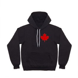 Canada Red Maple Leaf Hoody | Leaf, Yukon, Toronto, Maple, Quebec, Britishcolumbia, Calgary, Montreal, Edmonton, Vancouver 